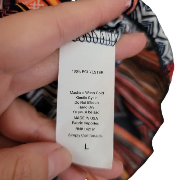 LuLaRoe Jill Skirt L Large Pleated Accordion - Picture 5 of 5